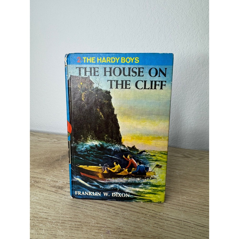 Hardy Boys The House on the Cliff #2 Franklin W Dixon Grosset Dunlap Hardcover